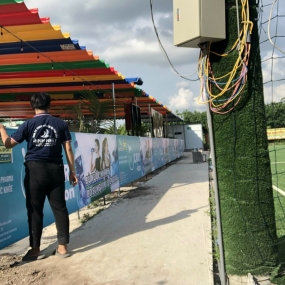 DỰ ÁN BẢNG HIỆU SÂN BÓNG ĐÁ