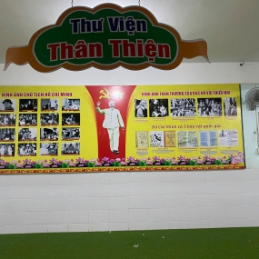 Làm Pano Trường Học, Cơ Quan Chủ Đề Văn Hóa, Lịch Sử Giá Tốt khu vực bến cát