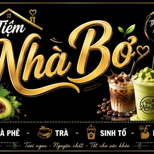 Bùng Nổ Doanh Thu Quán Đồ Uống: Thiết Kế Biển Hiệu & Menu Đứng Độc Đáo, Hút Mắt Từng Chi Tiết!