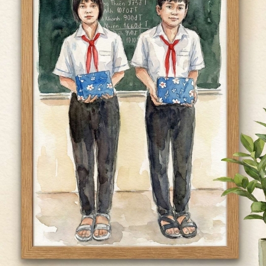  tranh treo trường.Gửi Gắm Thông Điệp Ý Nghĩa: Tranh Cổ Động, Tranh Truyền Thống Chất Liệu Cao Cấp, Sắc Nét, Bền Màu.