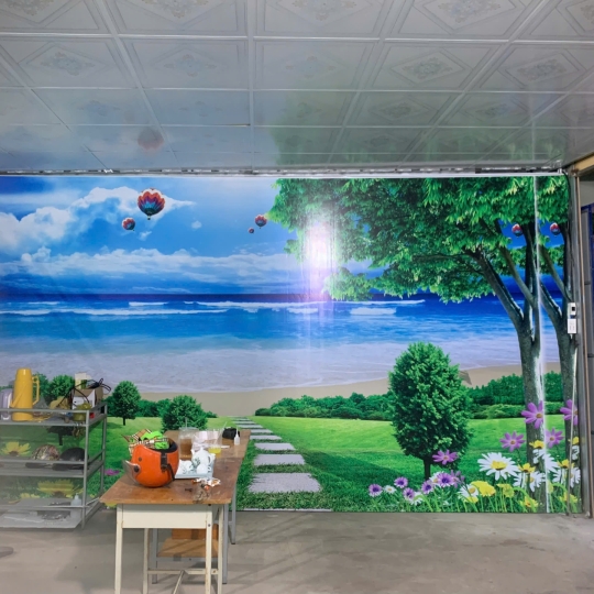 Mang Cả Thiên Nhiên Vào Ngôi Nhà Bạn! Dịch Vụ In Tranh Dán Tường 3D Khổ Lớn Theo Yêu Cầu, Độc Đáo.