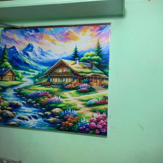 Mang Cả Thiên Nhiên Vào Ngôi Nhà Bạn! Dịch Vụ In Tranh Dán Tường 3D Khổ Lớn Theo Yêu Cầu, Độc Đáo.