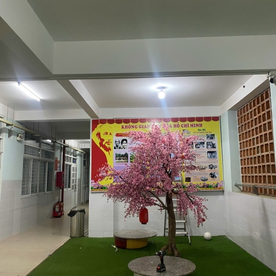 Làm Pano Trường Học, Cơ Quan Chủ Đề Văn Hóa, Lịch Sử Giá Tốt khu vực bến cát